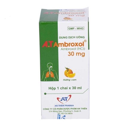 Thuốc A.T Ambroxol (Chai 30ml) - Điều trị hen suyễn