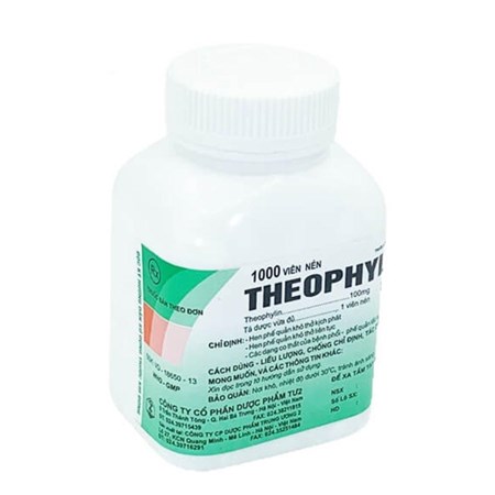 Thuốc Theophylin 100mg TW2 - Điều trị hen phế quản