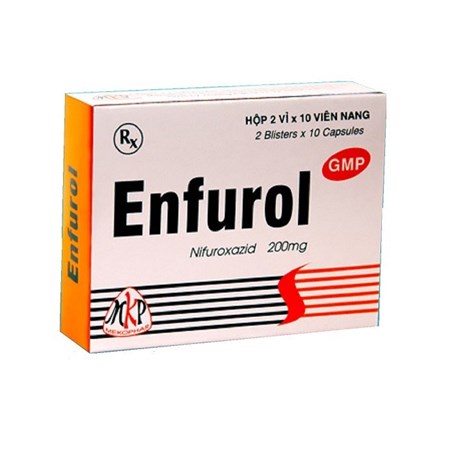 Thuốc Enfurol - Trị bổ trợ các bệnh đường ruột