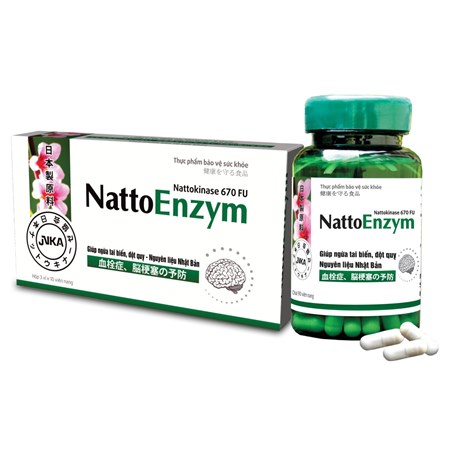 Thuốc NattoEnzym 670 FU (3 Vỉ X 10 Viên)