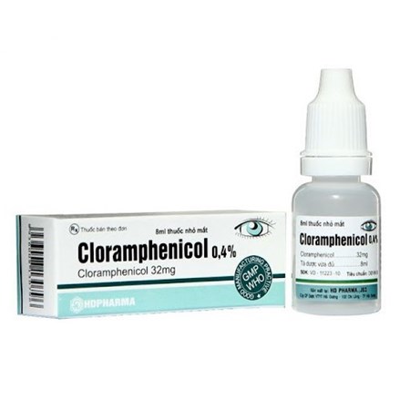 Thuốc Cloramphenicol 0,4% - Thuốc nhỏ mắt