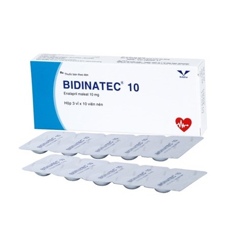 Thuốc Bidinatec 10 - Thuốc điều trị bệnh cao huyết áp