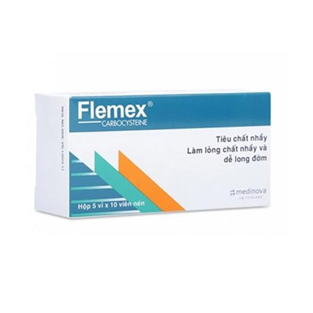 Thuốc Flemex Tab 375mg - Điều trị viêm phế quản