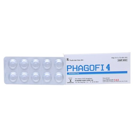 Thuốc Phagofi 4mg - Thuốc Điều Trị Các Bệnh Đường Hô Hấp