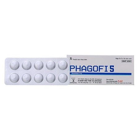 Thuốc Phagofi 5mg - Thuốc Điều Trị Các Bệnh Đường Hô Hấp