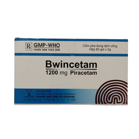 Thuốc Bwincetam 1200mg - Thuốc điều trị tổn thương não hiệu quả