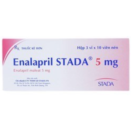 Thuốc Enalapril Stada 5mg - Điều trị tăng huyết áp