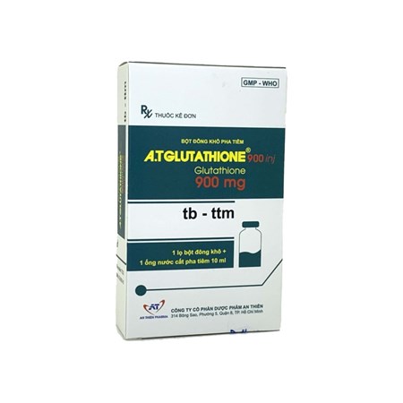 Thuốc tiêm AT Glutathione 900Mg - Điều trị xơ gan
