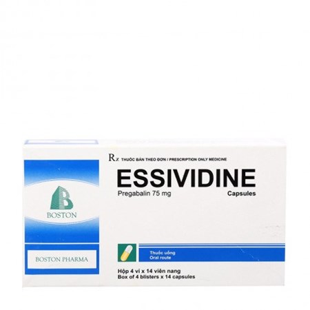 Thuốc Essividine 75mg - Điều trị đau dây thần kinh hiệu quả