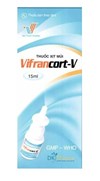 Thuốc Vifrancort V Spray 15ml - Thuốc Điều Trị Viêm Mũi, Viêm Xoang