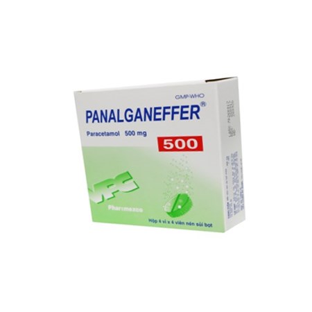 Thuốc Panalganeffer 500 - Thuốc giảm đau, hạ sốt