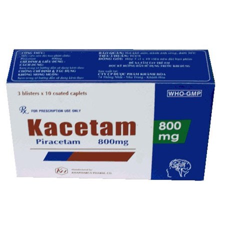 Thuốc Kacetam 800MG - Ðiều trị triệu chứng chóng mặt.