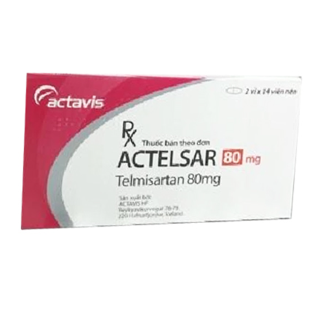 Thuốc Actelsar 80mg - Điều trị tăng huyết áp
