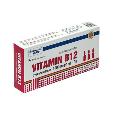 Thuốc Vitamin B12 - Thuốc điều trị thiếu máu ác tính