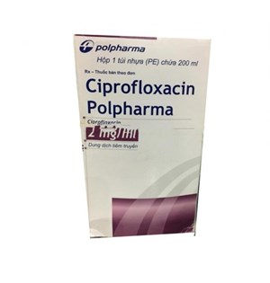 Thuốc Ciprofloxacin Polpharma 2Mg/ml - Điều trị nhiễm khuẩn hiệu quả