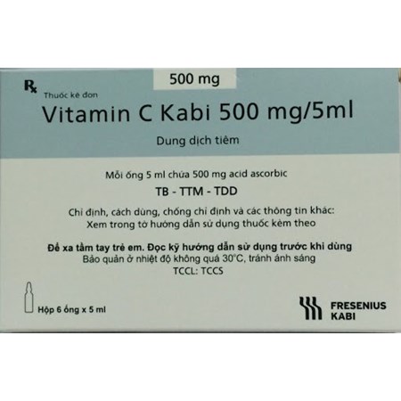 Thuốc Vitamin C Kabi - Bổ sung vitamin C