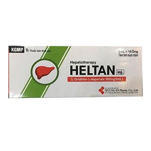 Thuốc Heltan Inj - Điều trị các bệnh lý về gan