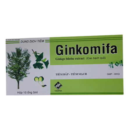 Thuốc Ginkomifa 17.5mg - Điều trị suy tuần hoàn não