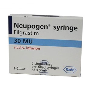 Thuốc Neupogen Syringe 30 MU/mL - Ức chế tủy