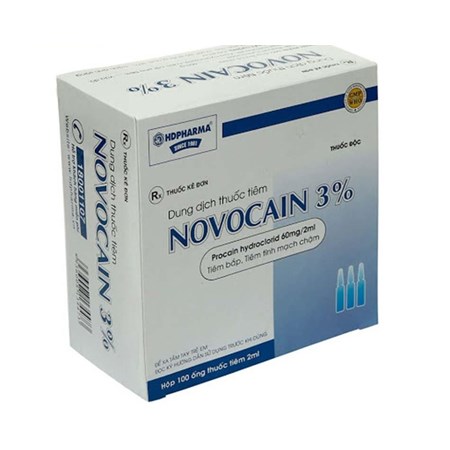 Thuốc Novocain 3% - Gây tê và giảm đau