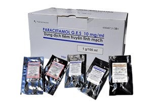 Thuốc Paracetamol G.E.S 10mg/ml - Giảm đau, hạ sốt