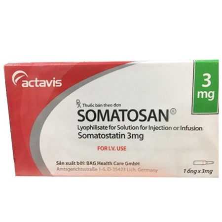 Thuốc Somatosan 3mg - Điều trị viêm tụy xuất huyết tiêu hóa