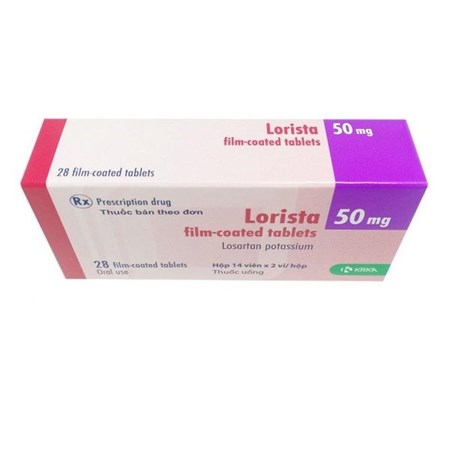 Thuốc Lorista 50mg - Thuốc Điều Trị Huyết Áp