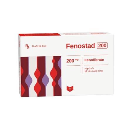 Thuốc Fenostad 200 - Thuốc điều trị rối loạn Lipid
