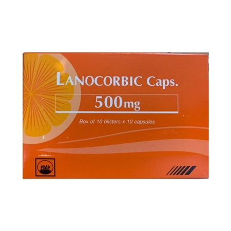 Thuốc Lanocorbic Caps - Thuốc cung cấp vitamin C