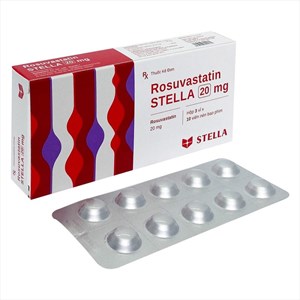 Thuốc Rosuvastatin STELLA 20 mg - điều trị tăng lipid máu