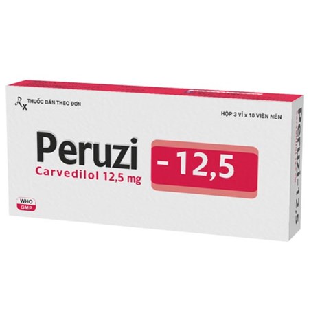 Thuốc Peruzi 12,5 - Thuốc điều trị bệnh tăng huyết áp