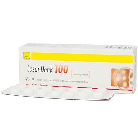Thuốc Losar Denk 100 - Điều trị bệnh tăng huyết áp