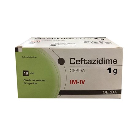 Thuốc Ceftazidime 1g - Điều trị nhiễm khuẩn