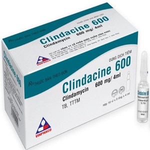 Thuốc Clindacine Hộp 5 Ống - Điều trị nhiễm trùng