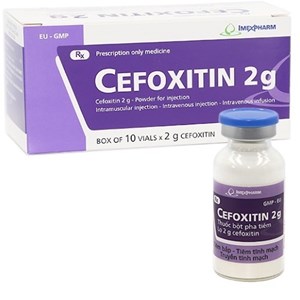 Thuốc Cefoxitin 2g - Điều Trị Nhiễm Trùng Nặng