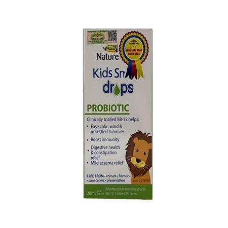 Kids Smart Drops Probiotic - Bổ sung men vi sinh