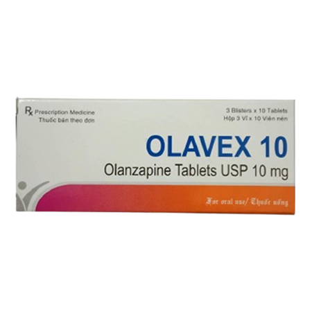 Thuốc Olavex 10mg - Điều trị Tâm thần phân liệt