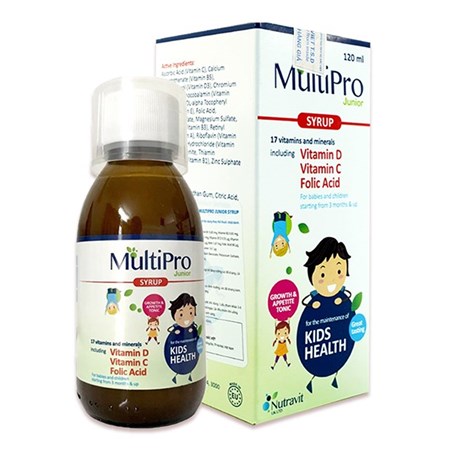 Multipro Junior 120Ml - Cung cấp vitamin cho bé