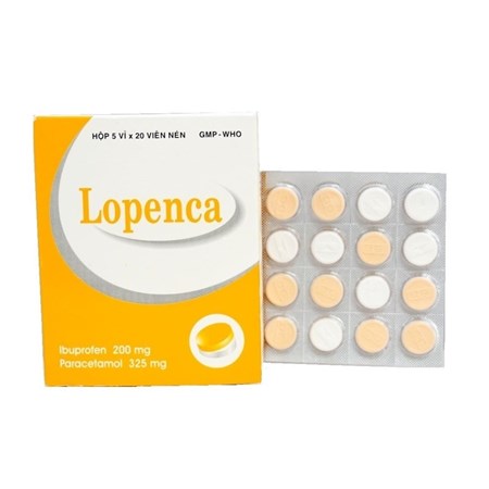 Thuốc Lopenca - Giảm đau, kháng viêm