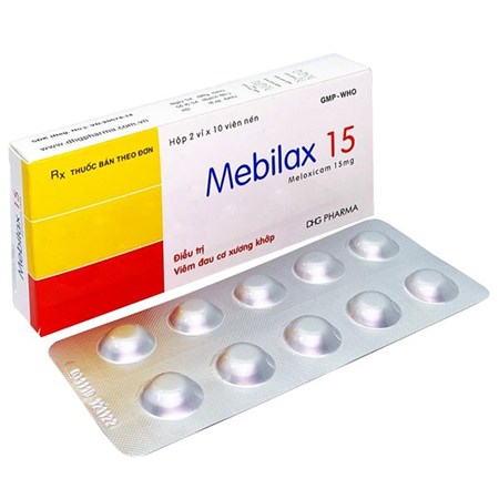 Thuốc Mebilax 15Mg Dhg - Thuốc giảm đau