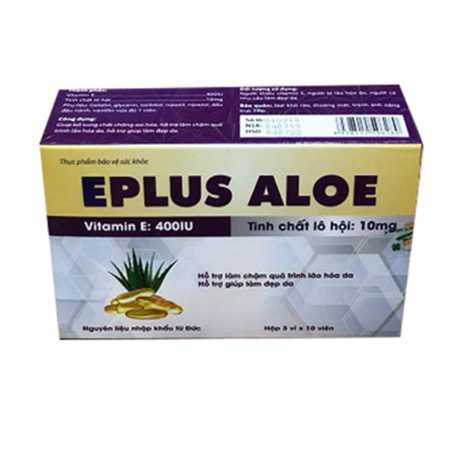 Thuốc Eplus Aloe - Làm Đẹp Da, Chống Lão Hóa