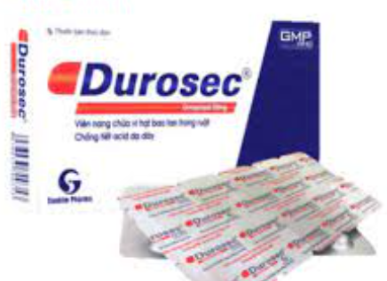 Thuốc Durosec (vỉ) - Thuốc điều trị viêm loét dạ dày tá tràng hiệu quả