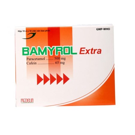 Thuốc Bamyrol Extra - Thuốc giảm đau nhanh chóng và hiệu quả