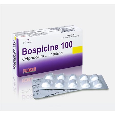 Thuốc Bospicine 100 - Thuốc chống nhiễm khuẩn của Medistar