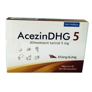 Thuốc Acezin DHG - Điều trị dị ứng hô hấp