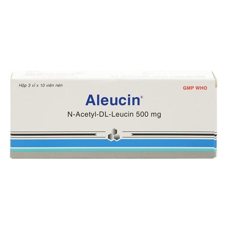 Thuốc Aleucin 500mg - Điều trị chóng mặt