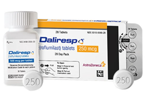 Thuốc Daliresp (Roflumilast 250mcg) - Thuốc trị phổi tắc nghẽn hiệu quả