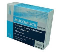 Thuốc Mucomucil 300mg/3ml - Thuốc làm tiêu chất nhầy hiệu quả