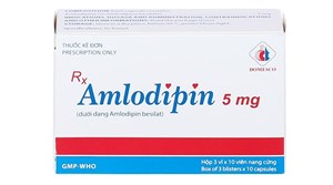 Thuốc Amlodipin 5mg - Điều trị cao huyết áp