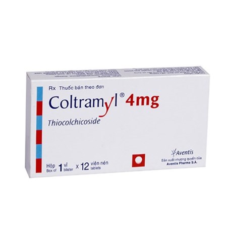 Thuốc Coltramyl 4mg - Điều trị giãn cơ